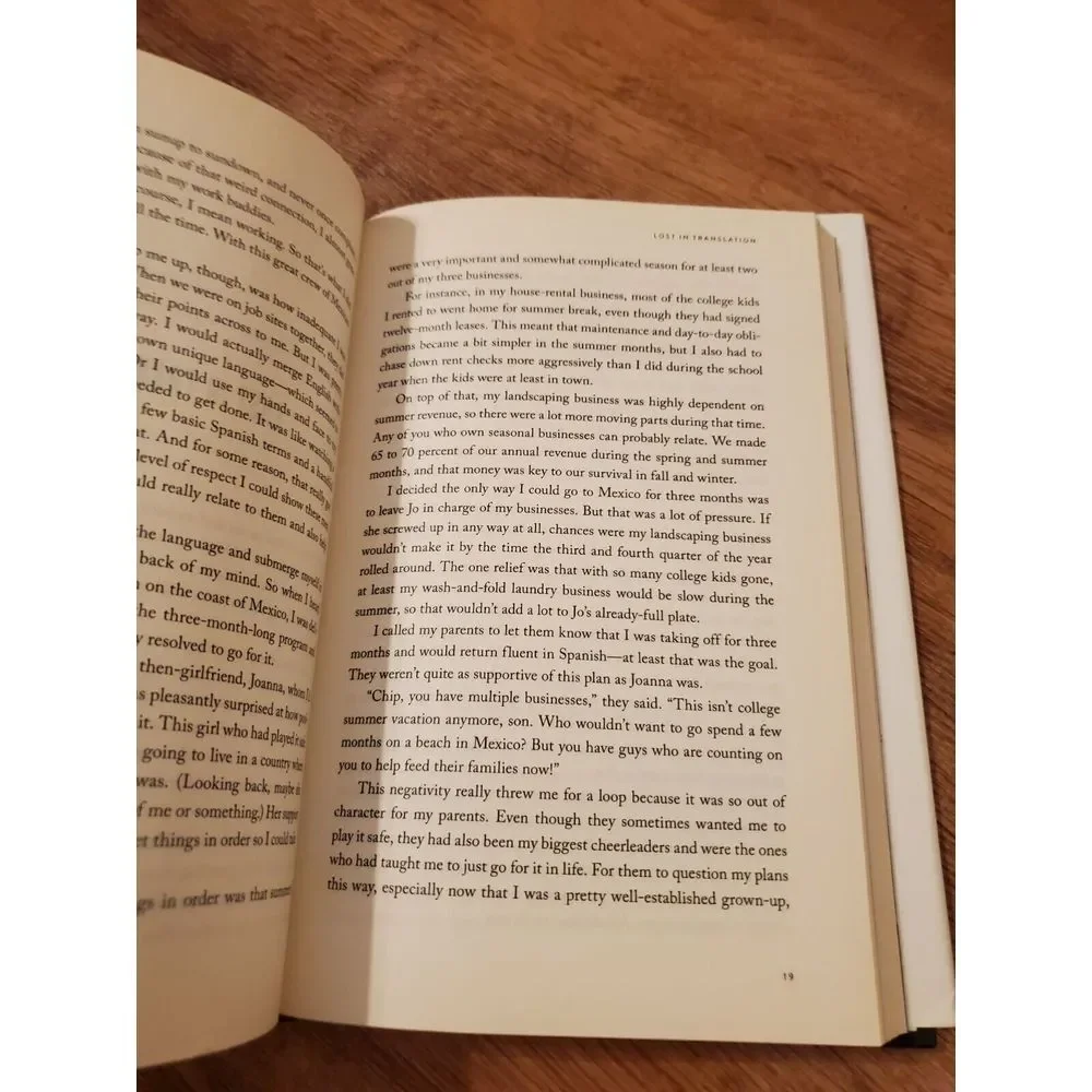 Capital Gaines Hardcover Book Chip Gaines‎ Lessons Learned Magnolia Joanna